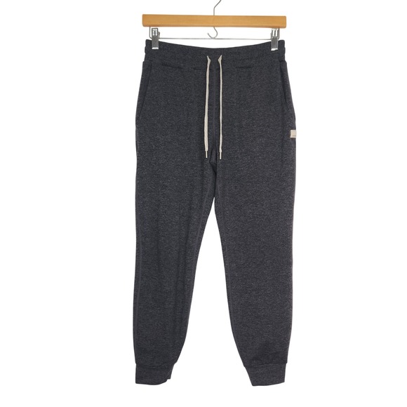 Vuori Pants - Vuori Performance Joggers Charcoal Heather Gray VW303 XS Slim Fit Sweatpants